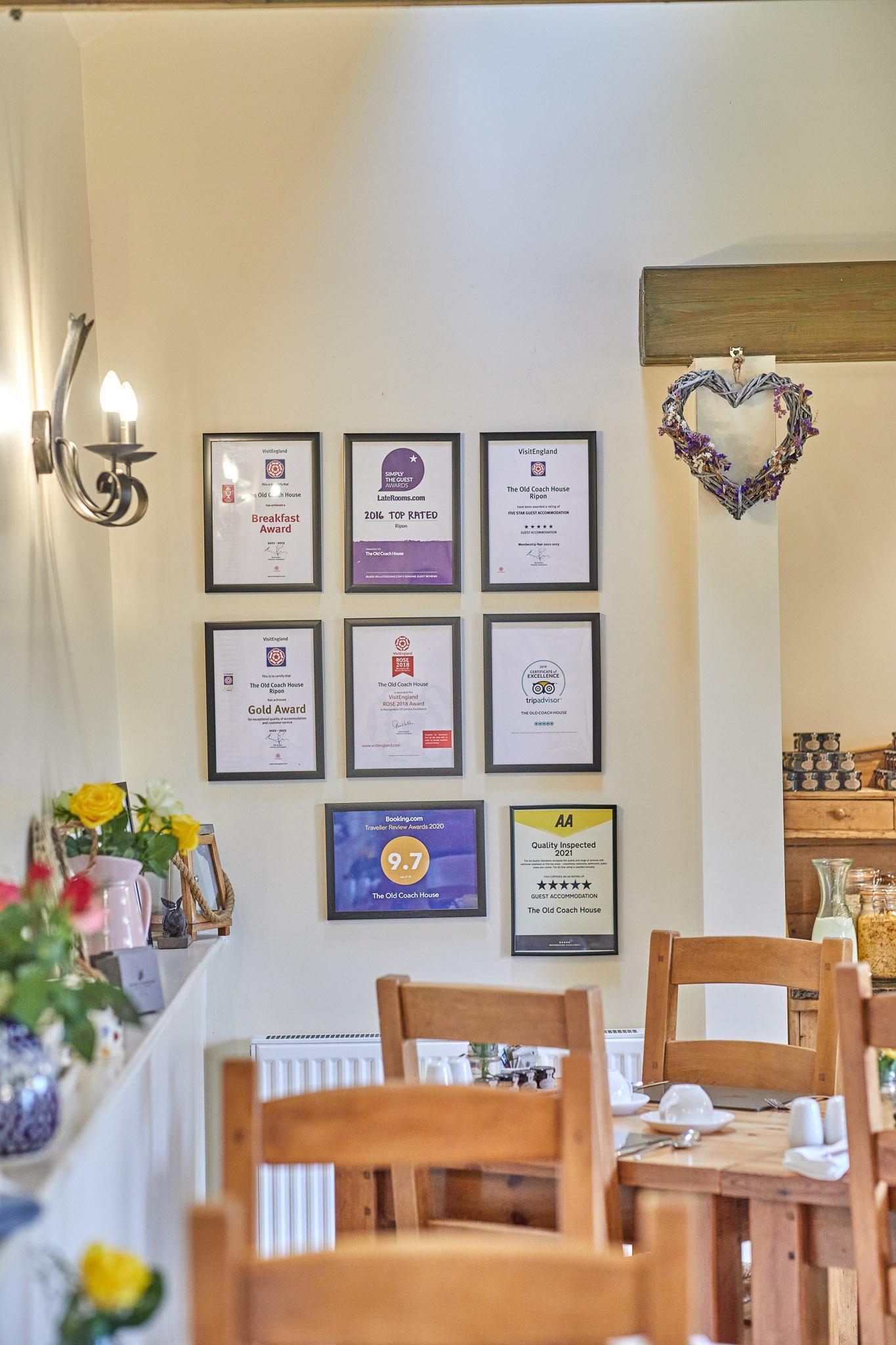 ホテル The Old Coach House リポン エクステリア 写真